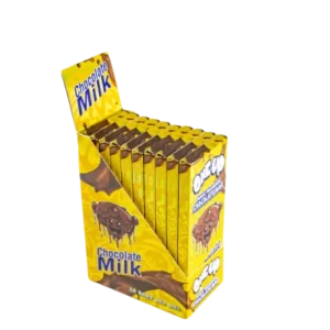 Chocolate Milk Mushroom Chocolate Bar-10 Pack